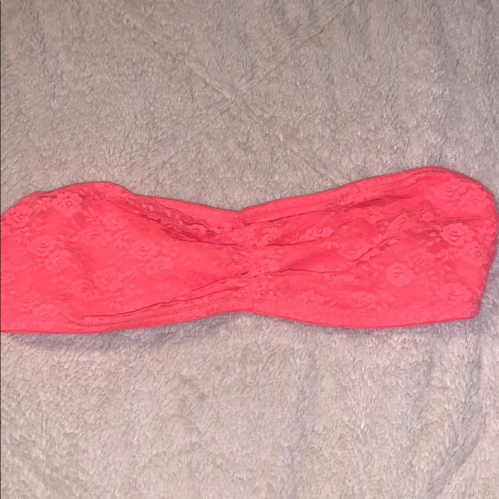 Pink bra letter